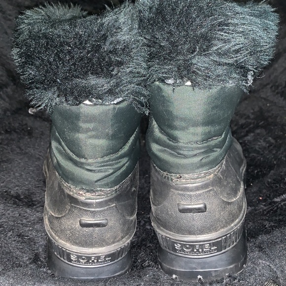 Sorel women’s size 6 felt lined boots